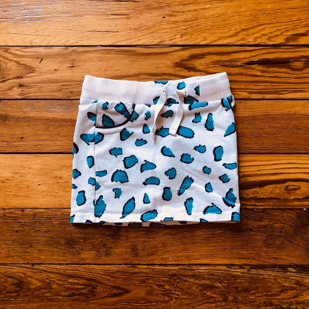 Polarn O. Pyret Leopard Mini Skirt